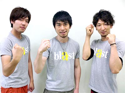 blast（米所裕夢、石川直、和田拓也）