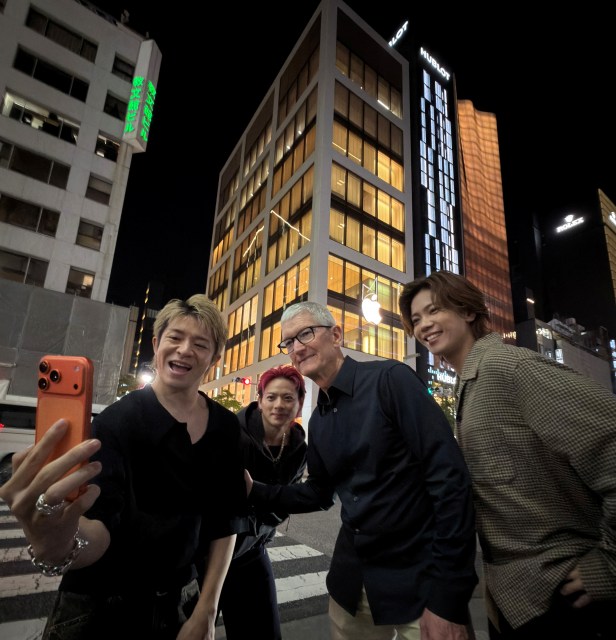 ティム・クック氏と対面したNumber_i