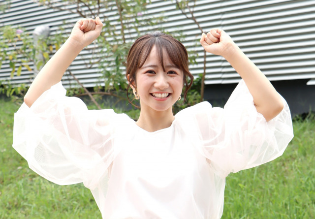 ABCテレビ『news おかえり』の新お天気リポーター・堀部真子さん （C）ORICON NewS inc.
