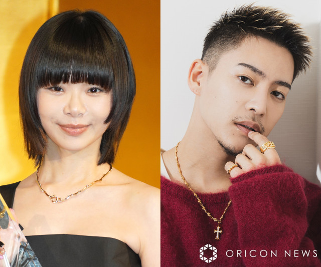 （左から）趣里、BE:FIRST・RYOKI（三山凌輝） （C）ORICON NewS inc.