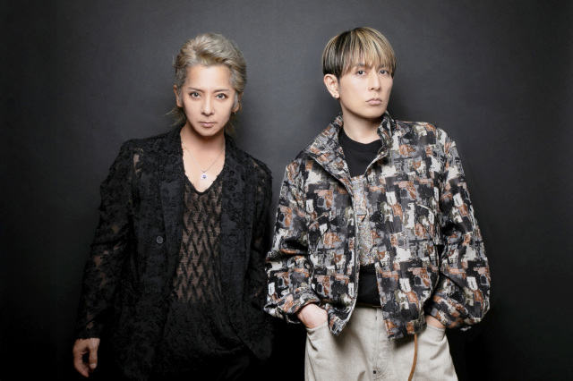 ミュージカル『キルバーン』に出演する（左から）松岡充、堂珍嘉邦　撮影：岩田えり