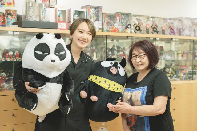 新垣結衣＆高橋留美子　撮影：上野留加（C）ORICON NewS inc.