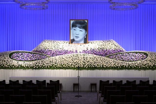 大山のぶ代さんを偲ぶ会の模様