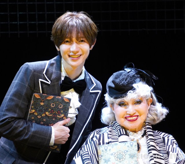 七五三掛龍也（左）の年齢に驚きをみせた黒柳徹子（右）（C）ORICON NewS inc.