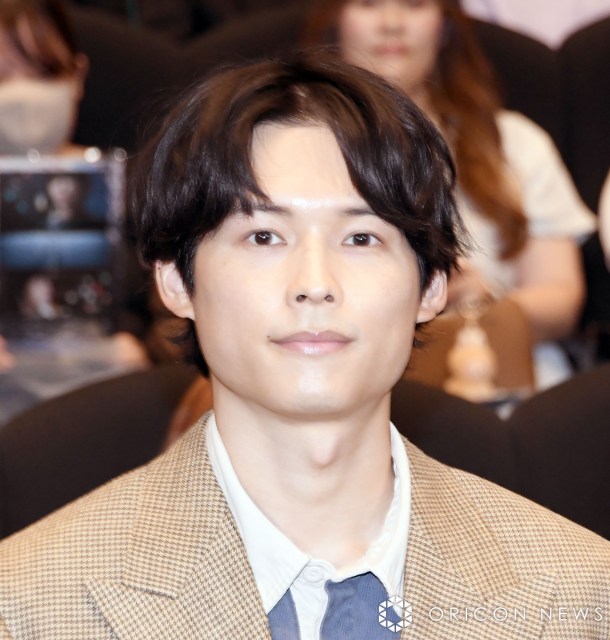 劇場用実写映画『秒速5センチメートル』特別試写会にサプライズ登場した松村北斗 （C）ORICON NewS inc.