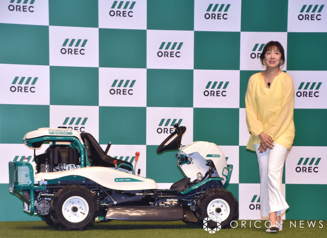 草刈り機のCMに出演した草刈民代（C）ORICON NewS inc.