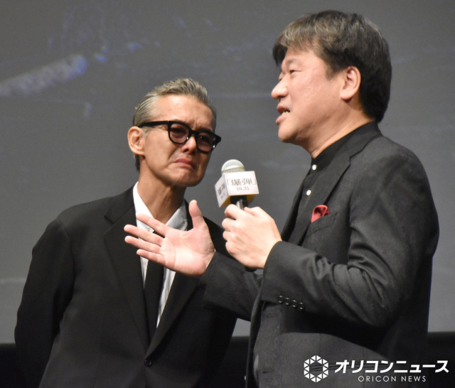 映画『爆弾ジャパンプレミアイベントに参加した（左から）渡部篤郎、佐藤二朗 （C）ORICON NewS inc.