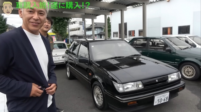 田村亮のYouTube『【車購入旅】MR2から乗り換え？ついに次に乗る車が決まるのか！』より（@ryotamura）