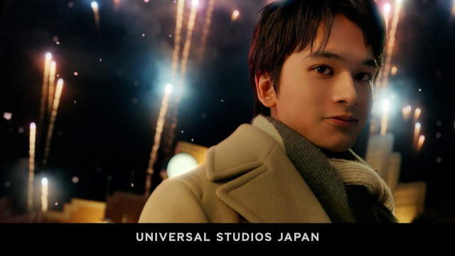 USJ『ユニバーサル・クリスマス・ジョイ』新TVCM　画像提供：ユニバーサル・スタジオ・ジャパン